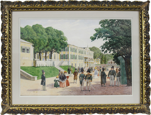 Крыжицкий Константин Яковлевич. Дворец в Кадриорге